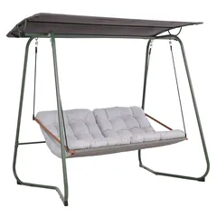 Cloud 2-Seater Steel Frame Swing Chair (220 x 151 x 195 cm)