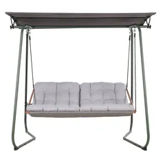 Cloud 2-Seater Steel Frame Swing Chair (220 x 151 x 195 cm)