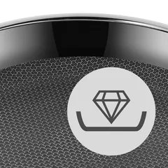 WMF Profi Resist Non-Stick Stainless Steel Frying Pan (28 cm)