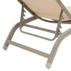 Hesperide Bonao Aluminum Sun Lounger (171 x 64 x 84.5 cm, Beige)