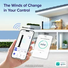 Levoit Silent Tower Fan W/Smart Control, LTF-F422S-WAE (30 W)