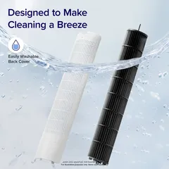 Levoit Silent Tower Fan W/Smart Control, LTF-F422S-WAE (30 W)