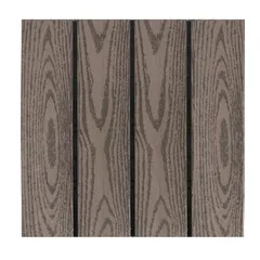 Garden Plastic Floor Decking Tiles (Coffee, 30 x 30 x 2 cm, 11 Pc.)