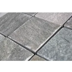 Floor Decking Nature Stone & PP Base Tiles, JY-S-S9C (30 x 30 x 2 cm, 6 Pc.)