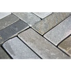 Floor Decking Nature Stone & PP Base Tiles, JY-S-S12G (30 x 30 x 2 cm, 6 Pc.)
