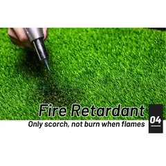 Artifical Grass Floor Decking Tiles (Green,30 x 30 x 2 cm, 11 Pc.)