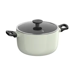 Berghoff Glints Slate Non-Stick Cookware Set (24 cm, Green, 7 Pc.)
