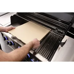 Broil King Imperial Regal Grilling Pizza Stone (43.18 x 5 x 51.44 cm, Yellow)