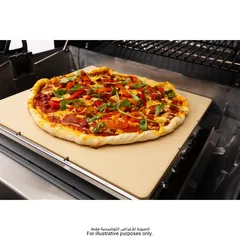 Broil King Monarch Grilling Pizza Stone (41.28 x 5 x 41.28 cm, Yellow)