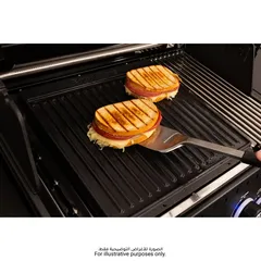 Broil King Baron Crown Cast Iron Griddle (40.64 x 45.72 x 3.18 cm, Black)