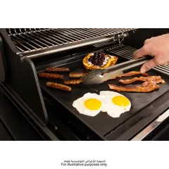 Broil King Baron Crown Cast Iron Griddle (40.64 x 45.72 x 3.18 cm, Black)