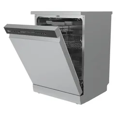 Midea 8 Program Freestanding Dishwasher, WQP14-W5233C(S) (14 Place Setting)