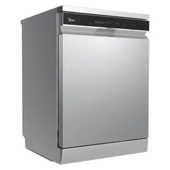 Midea 9 Program Freestanding Dishwasher, WQP15-W7633DSS (15 Place Setting)