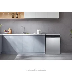 Midea 9 Program Freestanding Dishwasher, WQP15-W7633DSS (15 Place Setting)