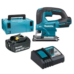 Makita Cordless Jigsaw W/Battery & Charger, DJV184RF1J (18 V)