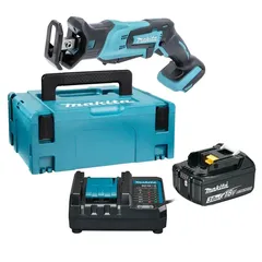 Makita Cordless Reciprocating Saw W/Battery & Charger, DJR185RF1J (18 V)