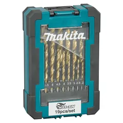 Makita Metal Drill Bit Set, D-72229 (19 Pc.)