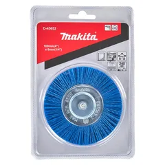 Makita Nylon Brush Wheel For Drill, D-45652 (10 cm)