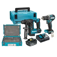 Makita Cordless Rotary Hammer Driver Drill Combo W/Battery & Charger), DHR171DDF487