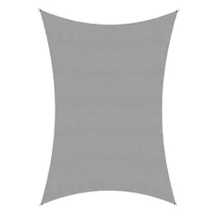 Coolaroo HDPE Commercial Grade Rectangle Shade Sail (500 x 300 cm, Stone)