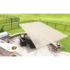 Coolaroo HDPE Ready-To-Hang Rectangle Shade Sail (390 x 210 cm)