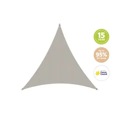 Coolaroo HDPE Commercial Grade Triangle Shade Sail (300 x 300 cm, Shell)