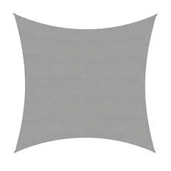 Coolaroo HDPE Commercial Grade Square Shade Sail (540 x 540 cm, Stone)