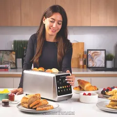 Nutricook 2-Slice Digital Toaster W/Touch Screen, NC-TS401