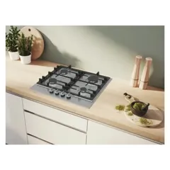 Bosch Series 6 Built-In 4-Burner Gas Hob, PCP6A5I90M (52 x 58 x 5.15 cm)