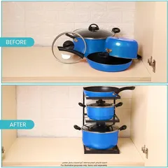 Living Accents 3-Tier Pan Holder