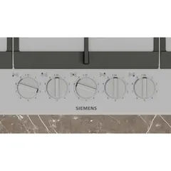 Siemens IQ500 Built-In 5-Burner Gas Hob, EC9A5RI90M (52 x 91.5 x 5.1 cm)