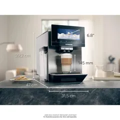 Siemens EQ900 Stainless Steel Fully Automatic Coffee Machine, TQ905GB3 (2.3 L, 1500 W)