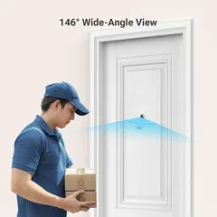 Ezviz  Wire-Free Peephole Door Smart Camera, CS-HP2   (2 MP)