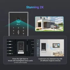 Ezviz  Smart Home Video Door Phone, CS-EP7 (3 MP)