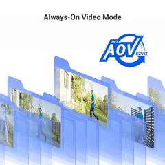 Ezviz  Wi-Fi Smart Home Camera W/Solar Battery, CS-CB5 (4 K)