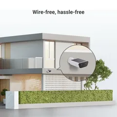 Ezviz  Wi-Fi Smart Home Camera W/Solar Battery, CS-CB5 (4 K)