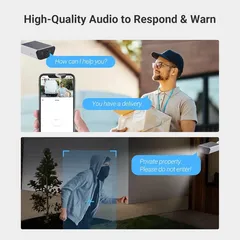 Ezviz  Wi-Fi Smart Home Camera W/Solar Battery, CS-CB5 (4 K)