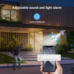 Ezviz Wi-Fi Pan & Tilt Dual Camera, CS-H80x (8 MP + 4 MP)