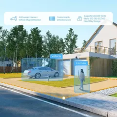 Ezviz Wi-Fi Pan & Tilt Dual Camera, CS-H80x (8 MP + 4 MP)