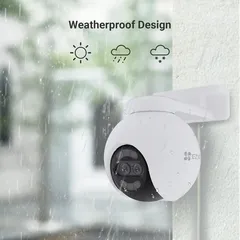 Ezviz Wi-Fi Pan & Tilt Dual Camera, CS-H80x (8 MP + 4 MP)