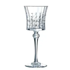 Cristal d'Arques Lady Diamond Stem Glass Cup Set (190 ml,  4 Pc.)