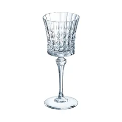 Cristal d'Arques Lady Diamond Stem Glass Cup Set (270 ml,  4 Pc.)