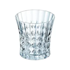 Cristal d'Arques Lady Diamond Tumbler Glass Cup Set (270, 4 Pc.)