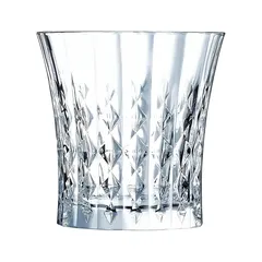 Cristal d'Arques Lady Diamond Tumbler Glass Cup Set (270, 4 Pc.)