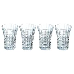 Cristal d'Arques Lady Diamond Tumbler Glass Cup Set (360 ml, 4 Pc.)