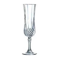 Cristal d'Arques Elegant Flute Glass Cup Set (120 ml,  4 Pc.)