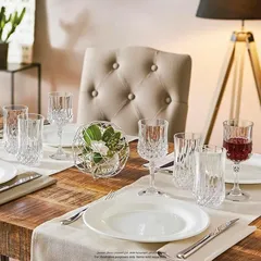 Cristal d'Arques Elegant Tumbler Glass Set (280 ml, 4 Pc.)