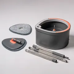 Holamopa Triangle Spin Mop & Bucket