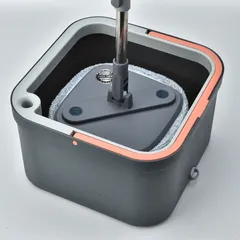 Holamopa Square Spin Mop & Bucket