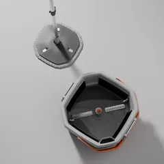 Holamopa Octagon Spin Mop & Bucket